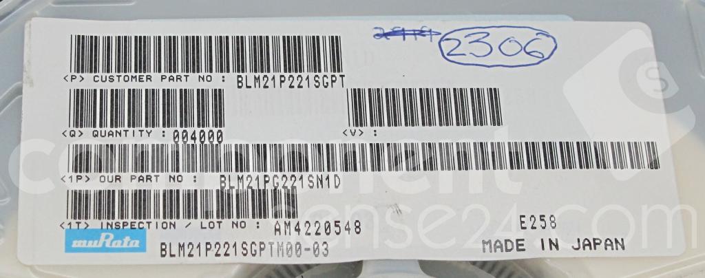 BLM21PG221SN1D - Murata - datasheet
