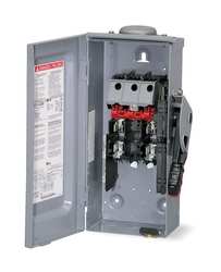 D222NRB - Square D intertherm furnace disconnect fuse box 