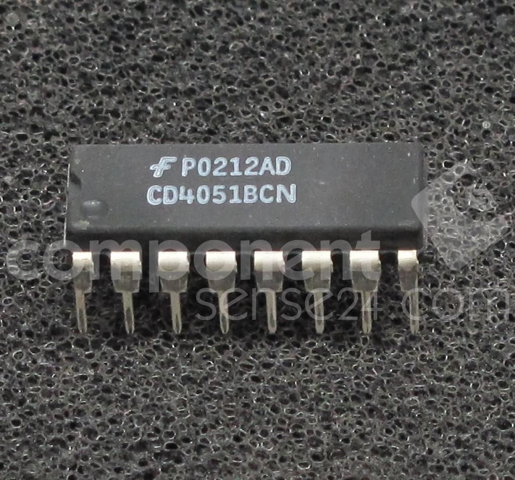 CD4051BCN Fairchild Semiconductor datasheet