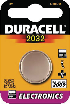 DL2032 - Duracell - datasheet