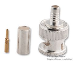 5 Mil-Spec Amphenol RF M39012//16-0013 31-4320 BNC Straight Crimp Plugs 50 Ohm