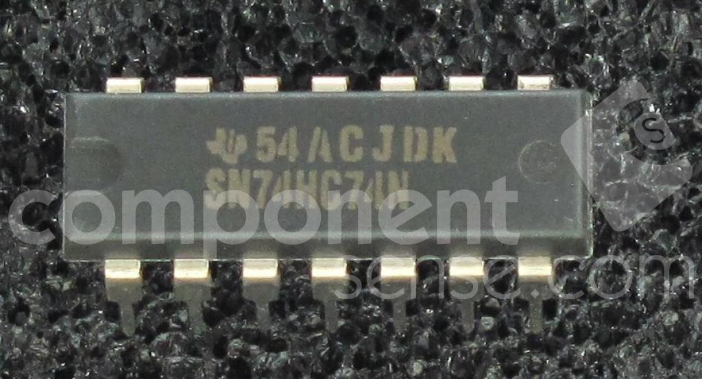 sn74hc74n texas instruments datasheet sn74hc74n