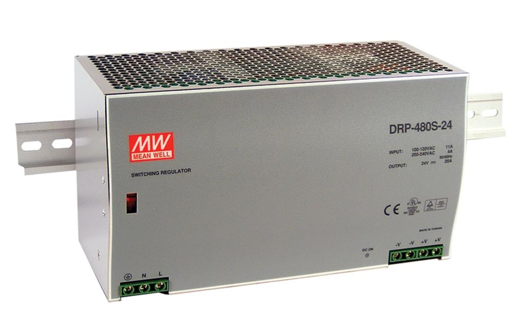 DRP-480S-24 - Mean Well - DRP480S24 - datasheet