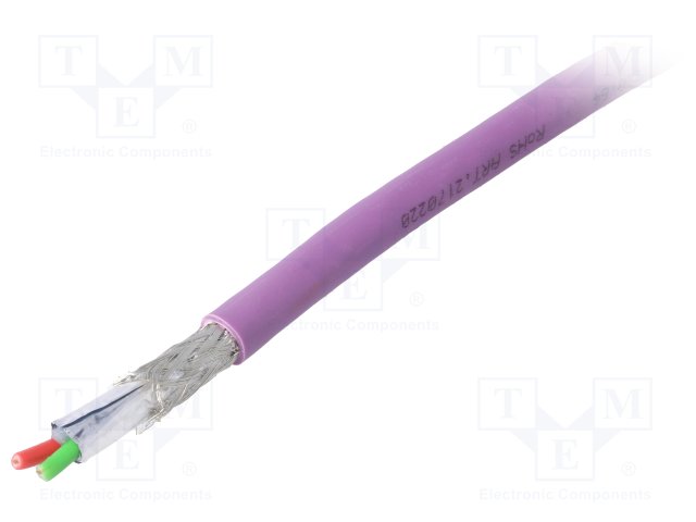 22 AWG, Profi Bus Cable CSA LAPP KABEL UNITRONIC® BUS 2170220 1 Pair