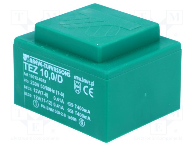 Breve Tufvassons - TEZ10/D230/12-12V