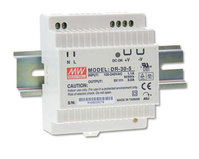 DR-30-24 Mean Well - Datasheet PDF & Technical Specs
