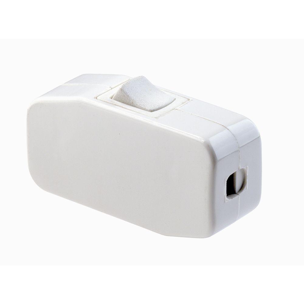 Leviton Brand Inline Cord Switch Lamp Switch Cord Switch BLACK UL Listed