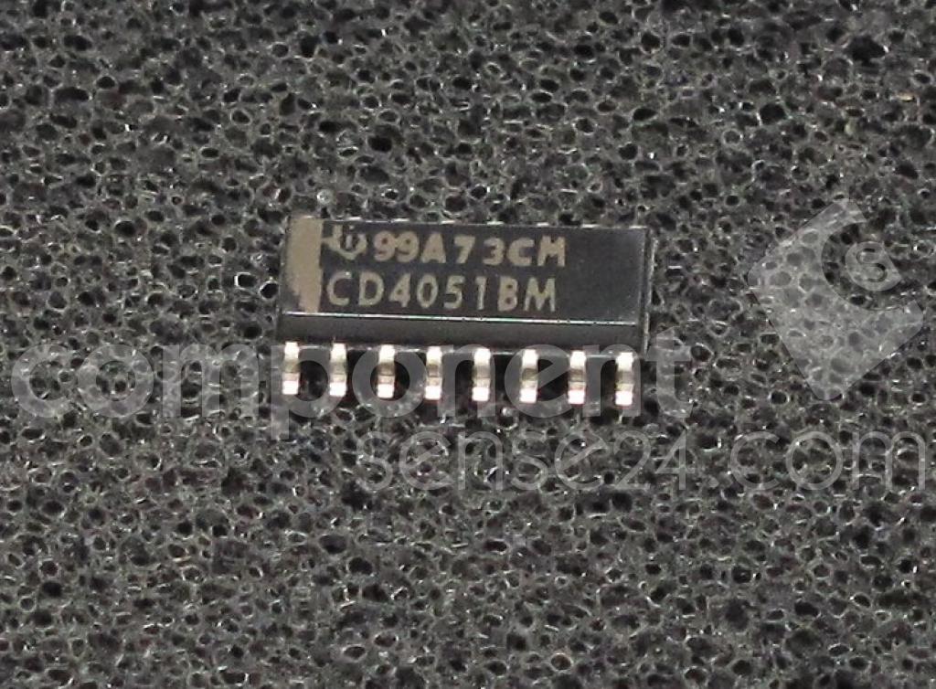 CD4051BM Texas Instruments - Datasheet PDF & Technical Specs
