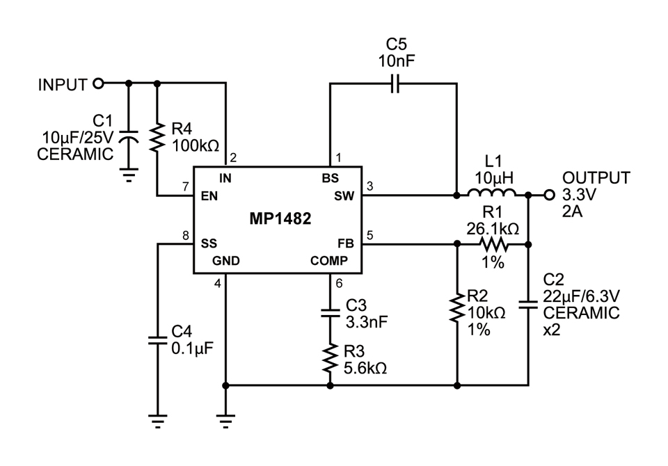 Monolithic Power Systems - MP1482DS-LF-Z