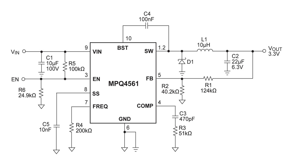 Monolithic Power Systems - MPQ4561DQ-AEC1-LF-Z