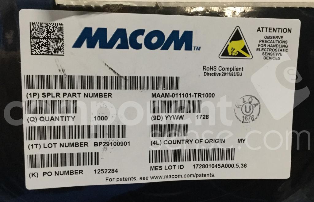 MACOM - MAAM-011101-TR1000
