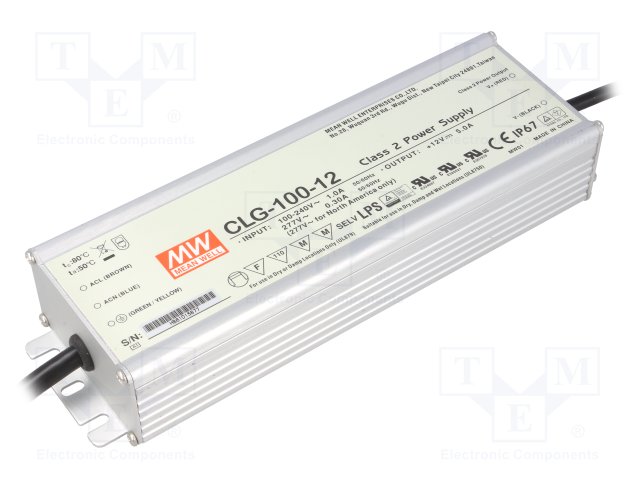 CLG-100-12 Mean Well - Datasheet PDF & Technical Specs