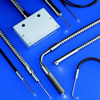 #IAT253S Metal Covered glass fiber optic cable BANNER