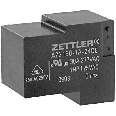 Part # 1-1393210-8 RELAY 24VDC PCB POWER 30A
