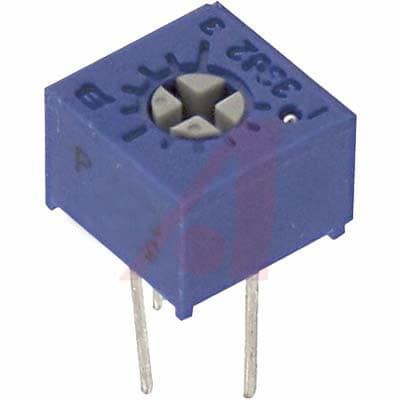 100K Part # BOURNS 3362P-1-104LF TRIMMER