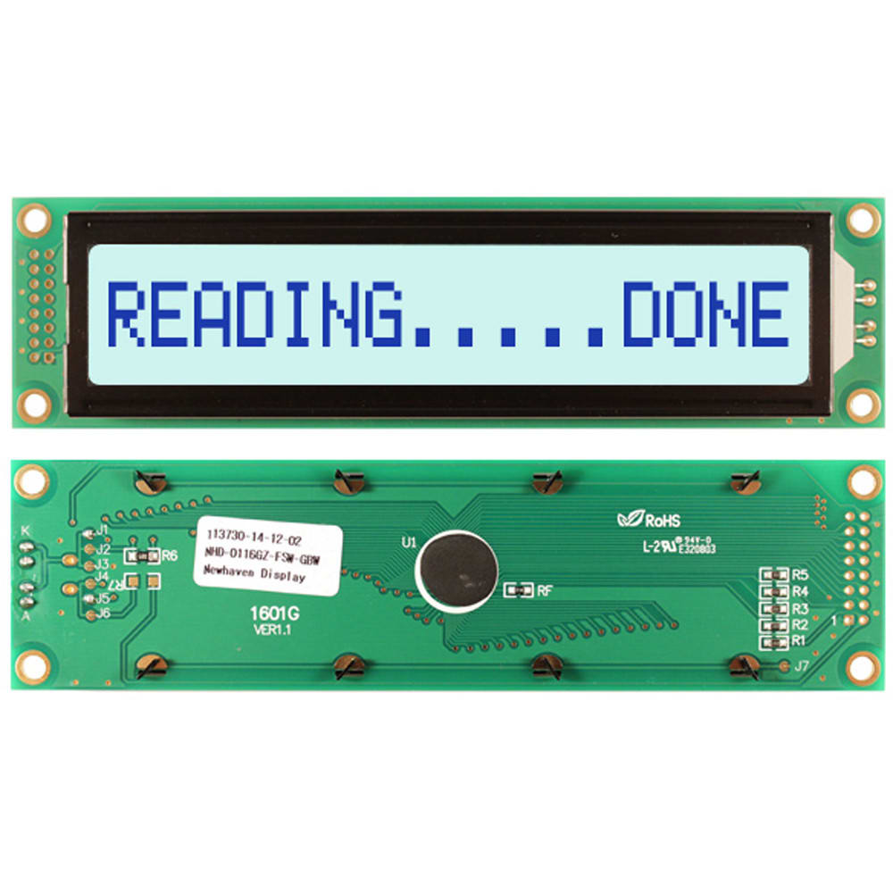 NHD-0116GZ-FSW-GBW | Newhaven Display