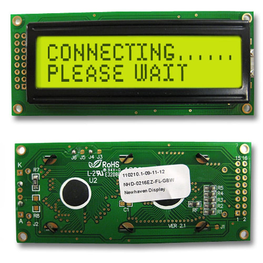 NHD-0216EZ-FL-GBW | Newhaven Display