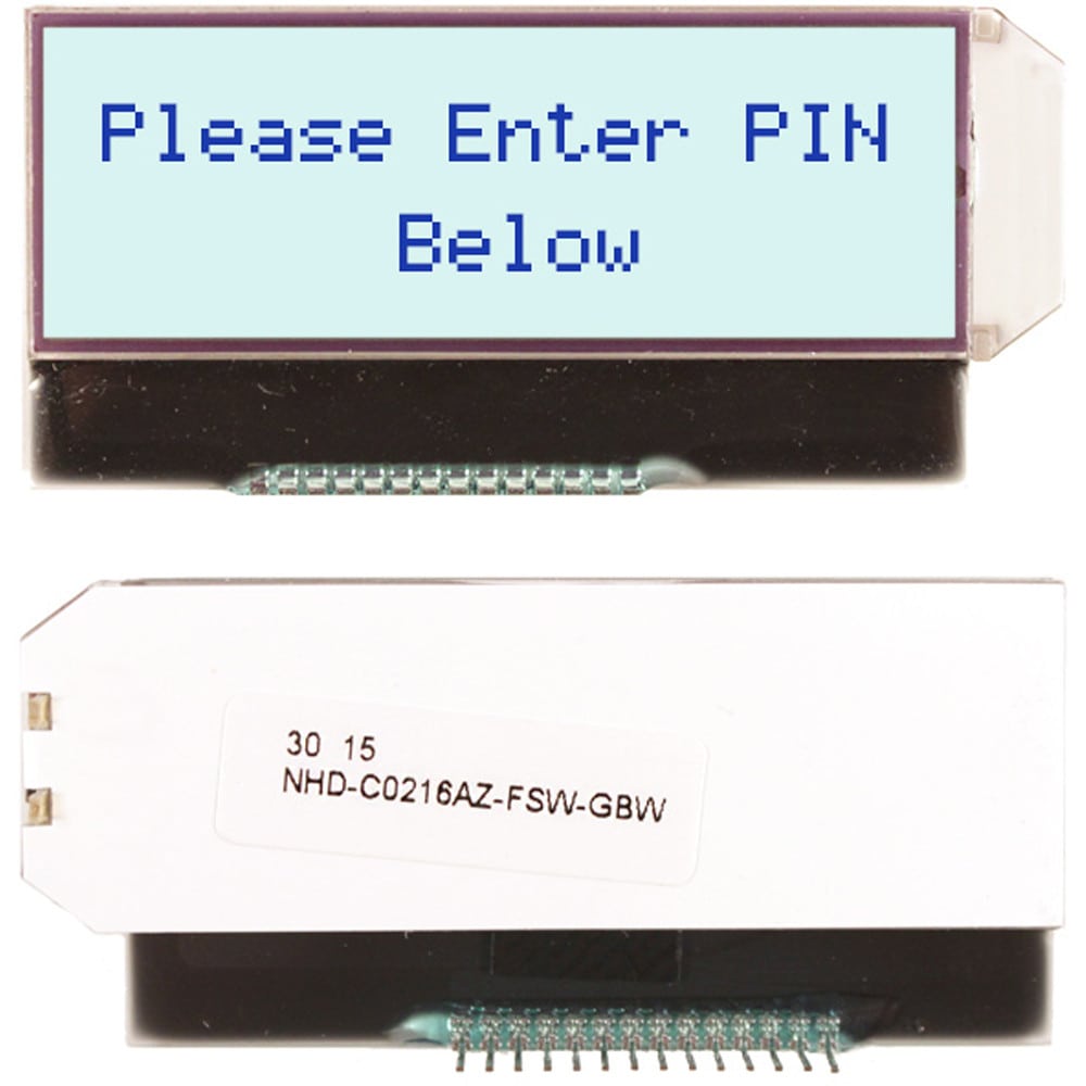 NHD-C0216AZ-FSW-GBW | Newhaven Display