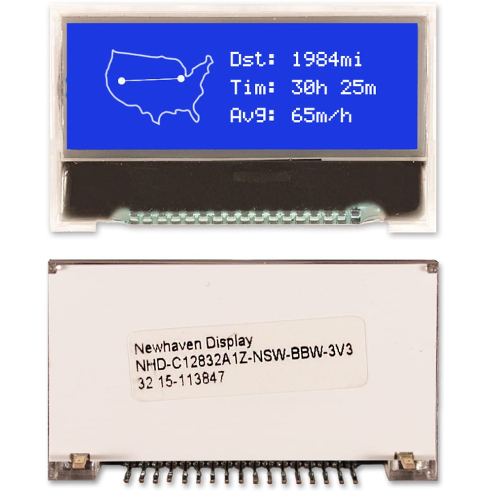 NHDC12864A1ZFSWFBWHTT Newhaven Display Datasheet PDF & Technical