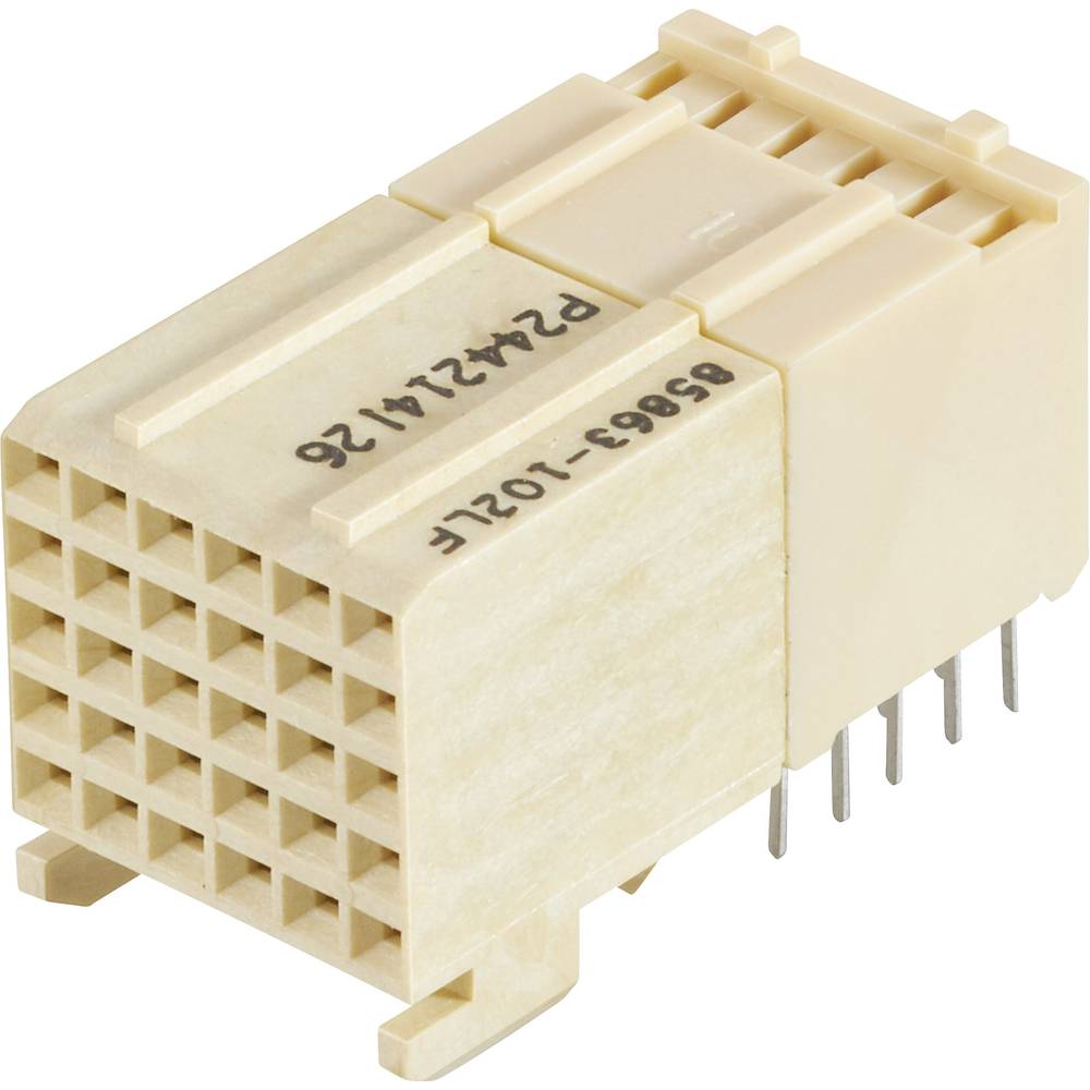 Receptacle BACKPLANE Connector FCI AMPHENOL ICC 30 Position - 89047-102LF Receptacle BACKPLANE Connector FCI AMPHENOL ICC 30 Position - 89047-102LF
