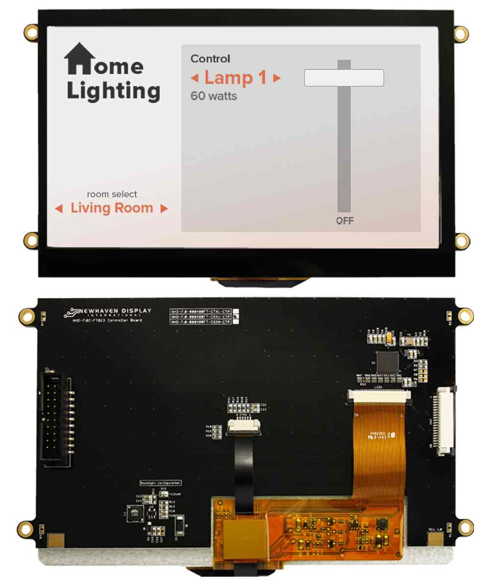 NHD-7.0-800480FT-CSXV-CTP | Newhaven Display