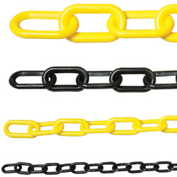 MR #6, 38 mm. White Plastic Chain x 300 ft CHAIN 30001-300 1.5/"