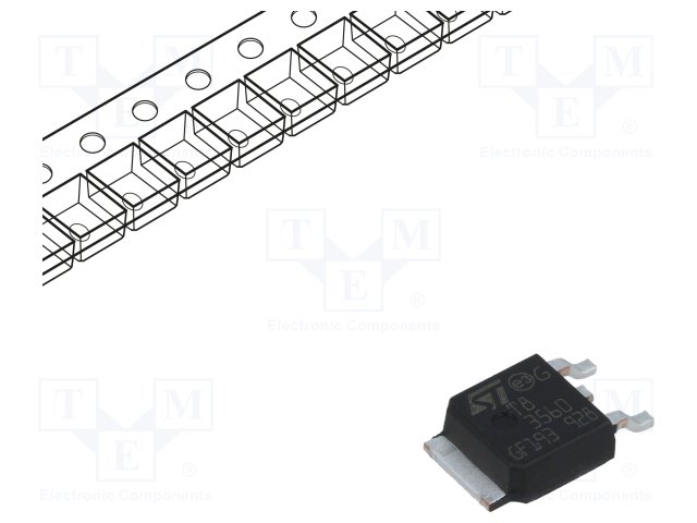 STMicroelectronics T835-600B-TR | TME