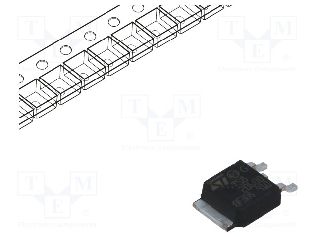 STMicroelectronics TS820-600B-TR | TME