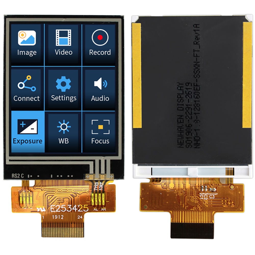 NHD-1.8-128160EF-SSXN-FT | Newhaven Display