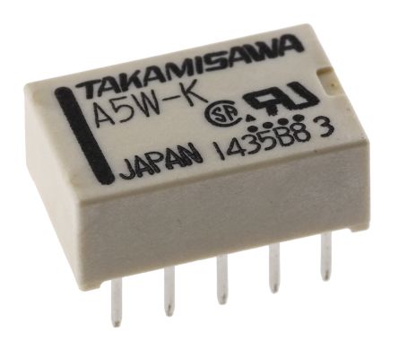 5 a5w-k Relais Takamisawa relé 2x um 5v Señal De Audio dip-10 5 a5w-k Relais Takamisawa relé 2x um 5v Señal De Audio dip-10