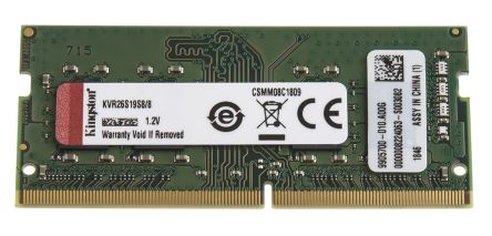 KVR26S19S8/8 Kingston - RAM - Distributors, Price Comparison, and