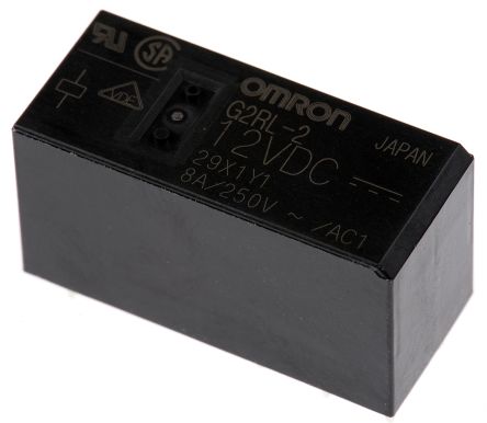 G2RL 1 E 12VDC OMRON RELAY USO GENERAL SPDT 12VDC. 16A/250VAC. 8 PINES - Foto 8