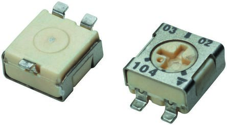 Res Cermet Trimmer 100 ohm 20% 1/4w 1 Turn 2.45 mm J-Hook SMD 3314j-1-101e Res Cermet Trimmer 100 ohm 20% 1/4w 1 Turn 2.45 mm J-Hook SMD 3314j-1-101e