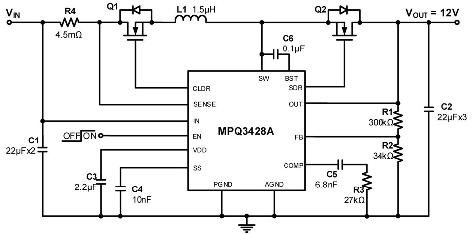 Monolithic Power Systems - MPQ3428AGL-AEC1-Z