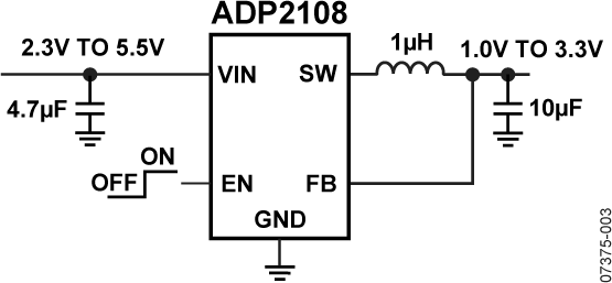 ADP2108ACBZ-3.3-R7 | Analog Devices