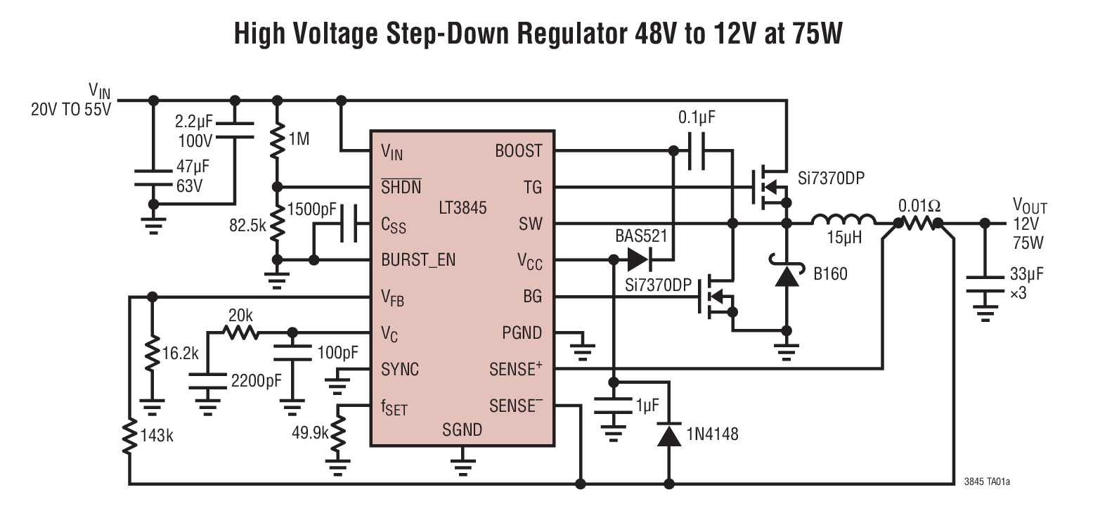 LT3845MPFE#TRPBF | Analog Devices
