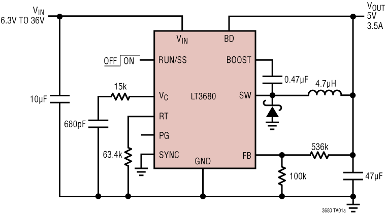 LT3680IMSE#PBF | Analog Devices