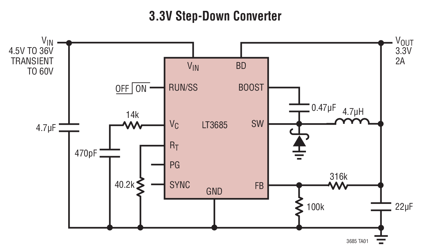 LT3685IDD#TRPBF | Analog Devices
