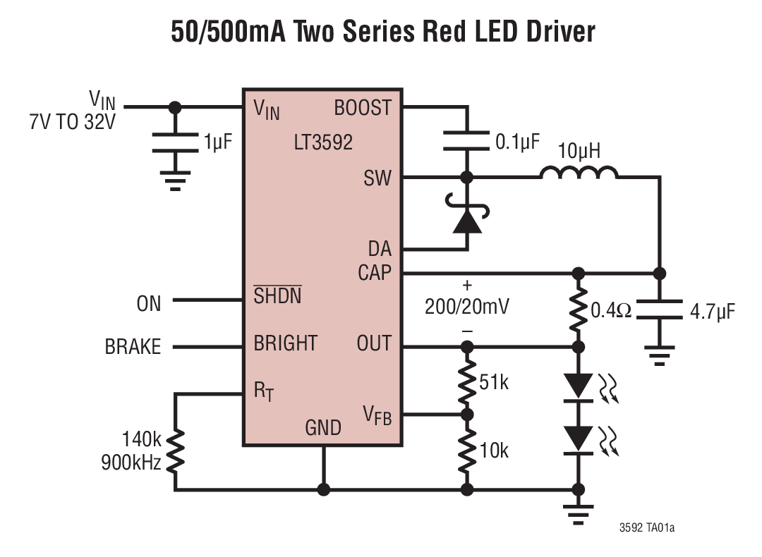 LT3592EDDB#TRPBF | Analog Devices