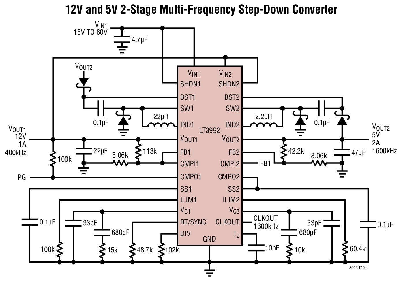 LT3992EUH#PBF | Analog Devices