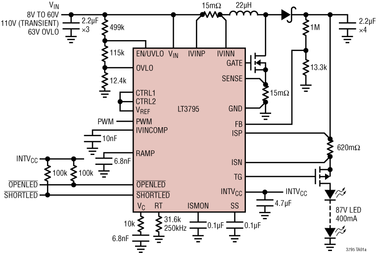 LT3795HFE#TRPBF | Analog Devices