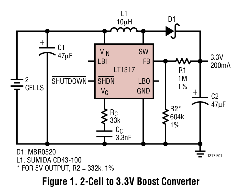 LT1317BCS8#TRPBF | Analog Devices