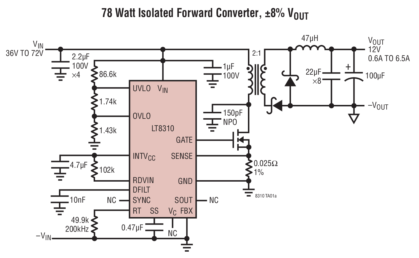 LT8310HFE#TRPBF | Analog Devices