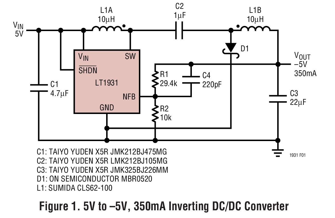 LT1931AES5#TRPBF | Analog Devices