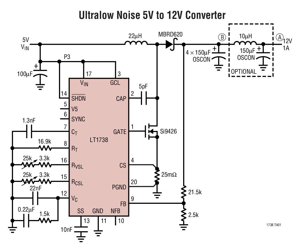 LT1738EG#TRPBF | Analog Devices