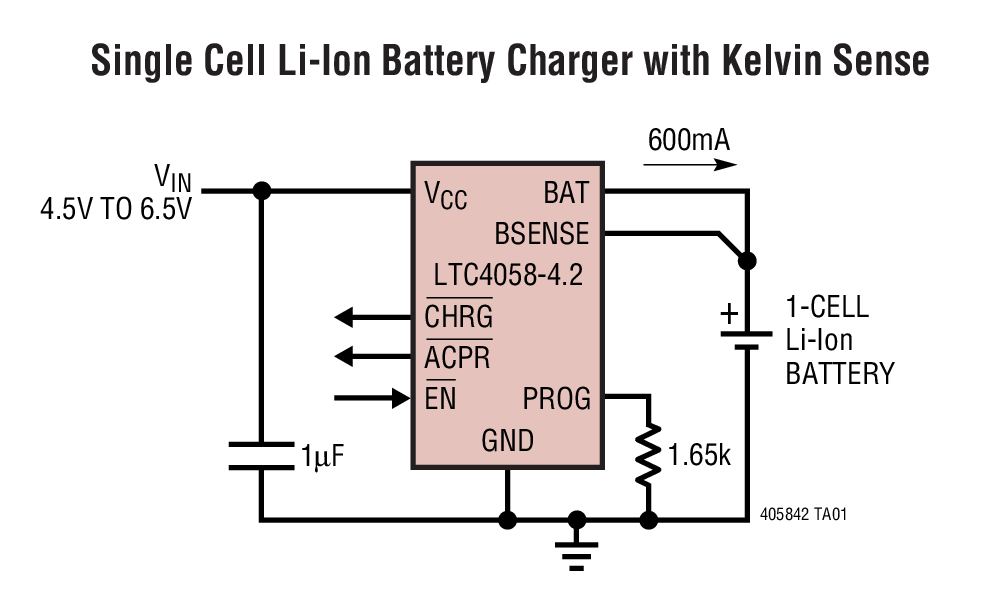 LTC4058XEDD-4.2#TRPBF | Analog Devices