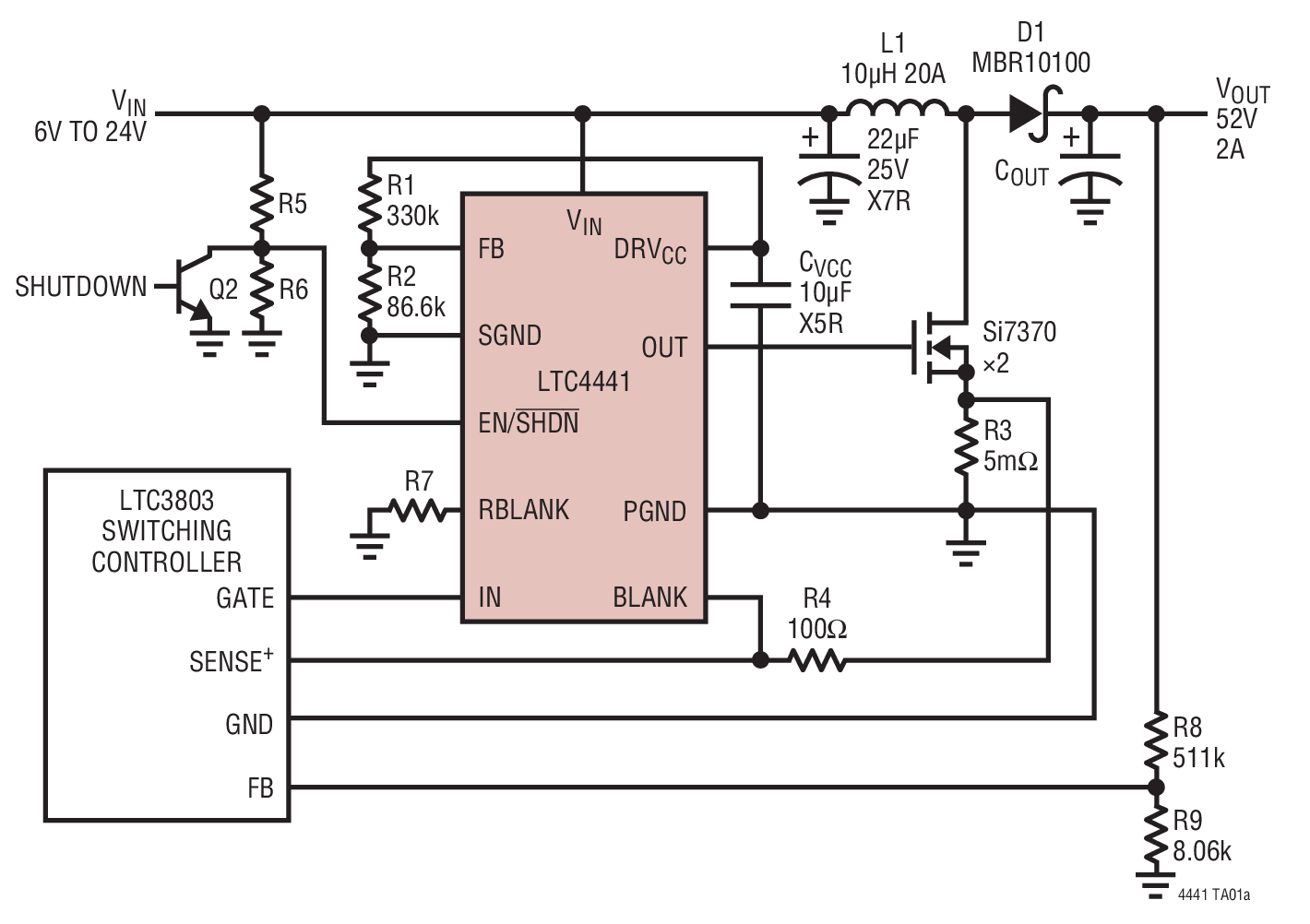 Analog Devices - LTC4441MPMSE#TRPBF