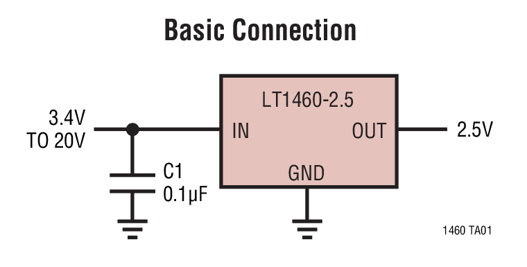 Analog Devices - LT1460EIN8-5#PBF
