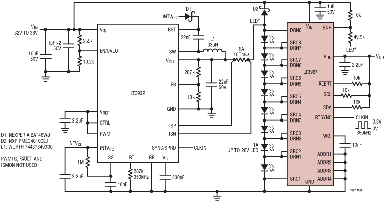 LT3967JFE#PBF | Analog Devices