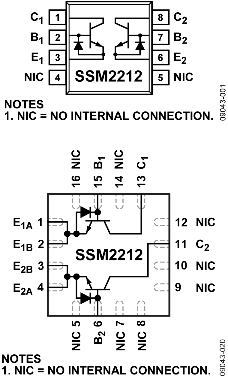 SSM2212CPZ-R7 | Analog Devices